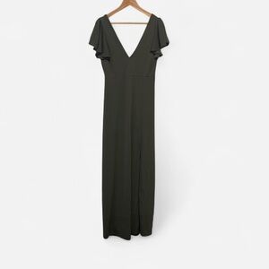 Birdy Grey Olive Green Maxi Dress